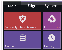 Click&Clean Menu