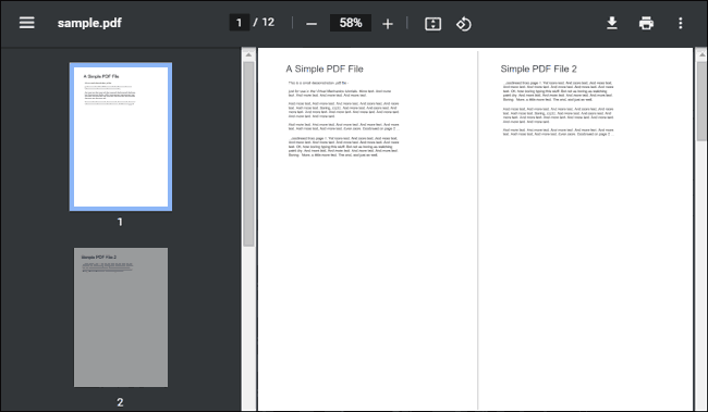 New PDF Viewer User Interface