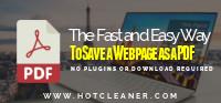 The Fast and Easy Way to Save Any Webpage as a PDF